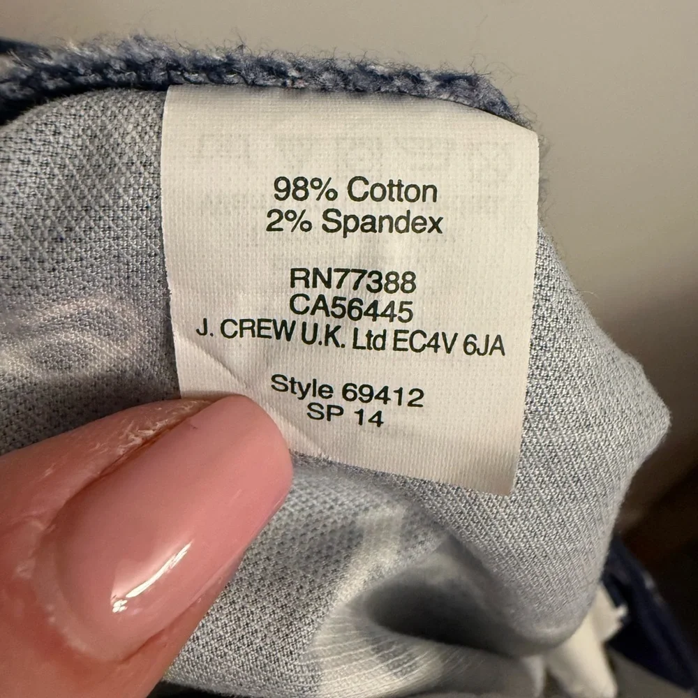 J. Crew crew navy